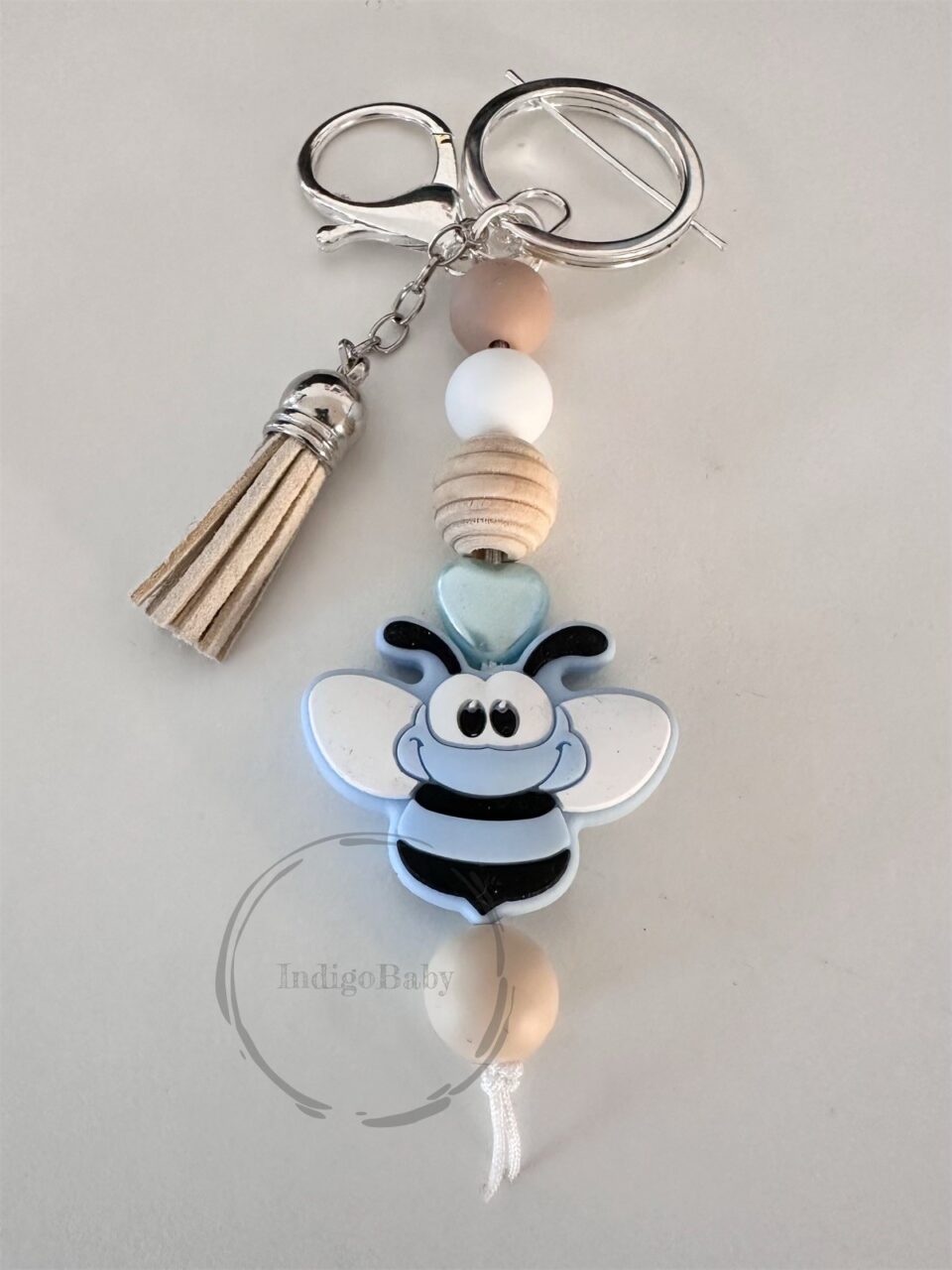 Keychain Pink Bee – Indigo Baby